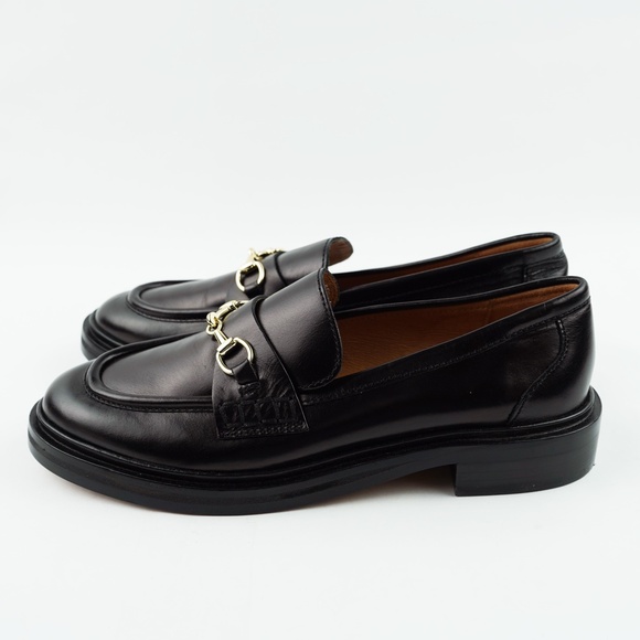 New MADEWELL Size 6.5 The Vernon Bit Hardware Loafer Leather Black $158 NN868 - Picture 7 of 10
